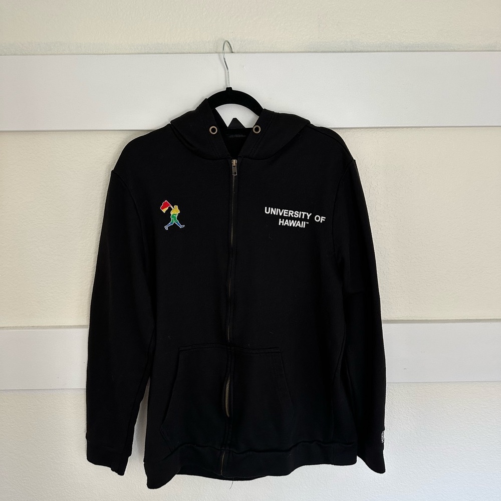 Men’s Baseballism University of Hawaii Zip Up Hoodie sz XL